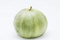 Muskmelon in white background Royalty Free Stock Photo