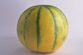 MUSKMELON YELLOW GREEN TEXTURE FRESH FRUIT