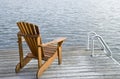 Muskoka Chair Royalty Free Stock Photo