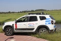 Muskrat control vehicle in the Zuidplaspolder at Moordrecht