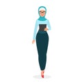 Muslim arabic business woman