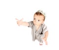 Muslim arabic little cute boy Royalty Free Stock Photo