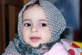 Muslim baby girl Royalty Free Stock Photo