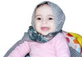 Muslim baby girl Royalty Free Stock Photo