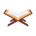 Muslim book Isolated Vector icon that can be easily modified or edited