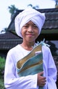 Muslim boy at Idul Fitri, Indonesia