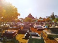 Muslim burial complexes in the mosque area in Purworejo