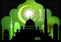 Muslim Celebratory Elements Royalty Free Stock Photo