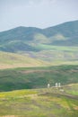 Muslim cemetery in Central Asia