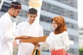 Muslim couple Royalty Free Stock Photo