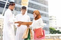 Muslim couple Royalty Free Stock Photo