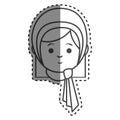 Muslim cute woman ethnicity character