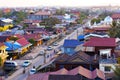 Muslim district of Siem Reap city, Cambodia