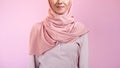 Muslim fashion headscarf accessory woman hijab Royalty Free Stock Photo