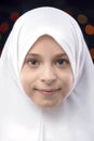 Muslim Girl Hejab Portrait Royalty Free Stock Photo