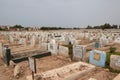 Muslim graveyard in Morocco