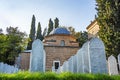 Muslim graveyard and mosque