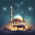 Muslim Happy Eid Celeberation Day