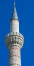 Muslim minaret in a mosque Royalty Free Stock Photo