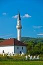 Muslim mosque with graveyard at PeÃÂ¡ter higland