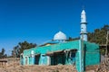 Mosque on the road from Gondar to the Simien mountains, Ethiopia, Africa