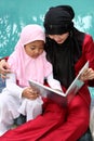 Muslim Mother and Child