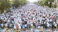 Muslim people during Eid Al Fitr prayer