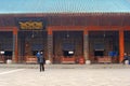 Muslims are going to pray in the Great Mosque, Xian, China Royalty Free Stock Photo