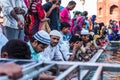 Muslim People at Jama Masjid, Delhi, India