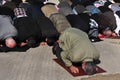 Muslim People Pray