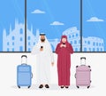 Muslim People Travel Tourist Italy Europe Summer