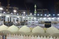 Praying in the holy Kaaba