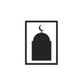 Muslim place of worship icon