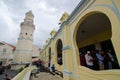 Muslim pray at Acheh Mosque.