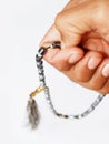 Muslim prayer beads Royalty Free Stock Photo
