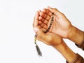 Muslim prayer beads Royalty Free Stock Photo