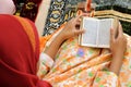 Muslim Reading Koran Royalty Free Stock Photo