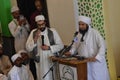 Muslim Sheikh giving a lecture