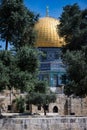 Muslim sites in Old Jerusalem Royalty Free Stock Photo