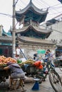 Muslim Street in Xian. The main food street area is known as Huimin Street or Muslim Quarter.