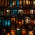 muslim style's lantern shining