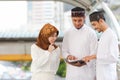 Muslim couple Royalty Free Stock Photo