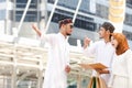 Muslim couple Royalty Free Stock Photo