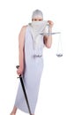 Muslim Themis look to you Royalty Free Stock Photo