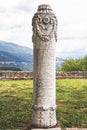 Muslim tombstone at Fethiye Mosque in Ioannina the capital of Epirus, Greece