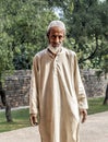 Muslim tribal man wearing