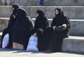 Muslim veiled women