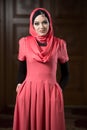 Humble Muslim Prayer Woman Royalty Free Stock Photo