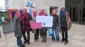 Muslim women activists Women`s March