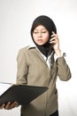 Muslim young businesswomen